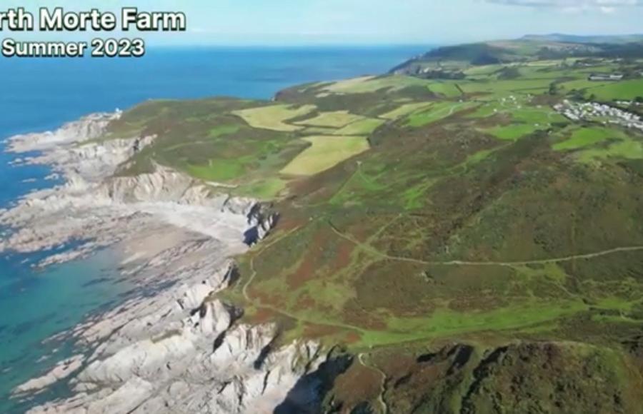 North Morte Farm caravan and camping park Mortehoe 