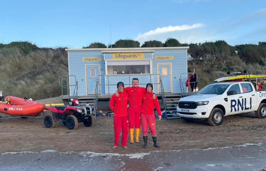 RNLI Lifeguards Woolacombe