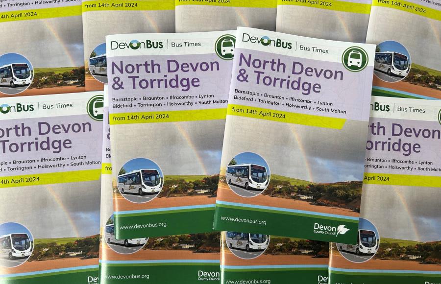 North Devon Bus Timetables April 2024