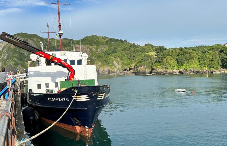 MS Oldenburg Coastal Cruises Bideford to Ilfracombe 