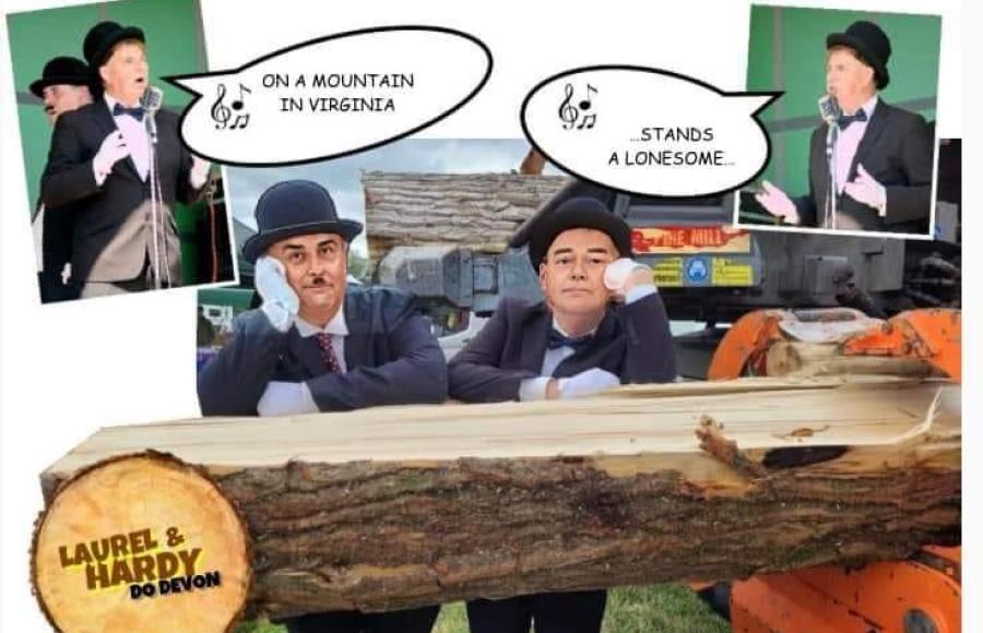 Watermouth Castle Laurel and Hardy Do Devon 