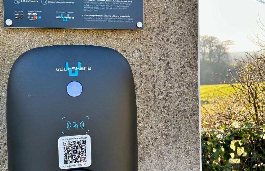 EV Charger at Spreacombe Gardens 