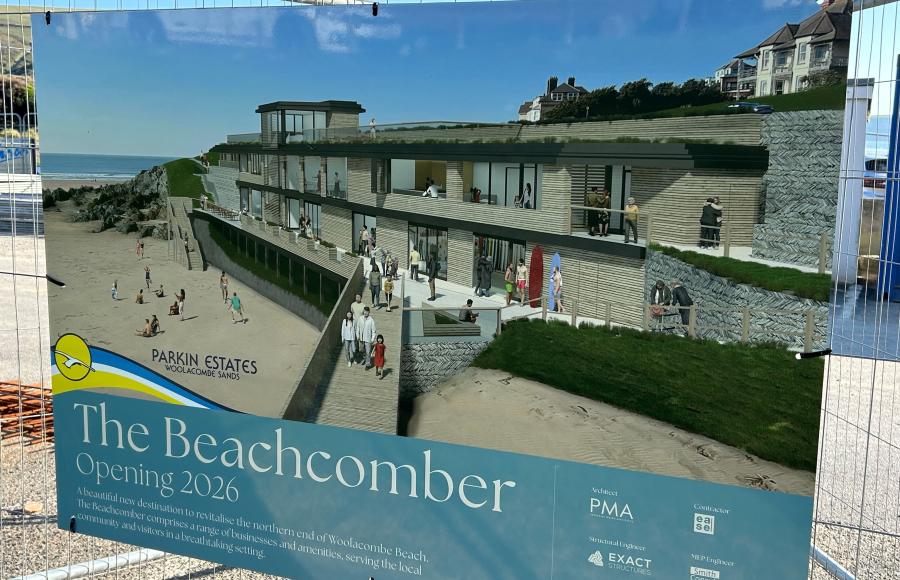 The Beachcomber Development Woolacombe opening Spring 2026