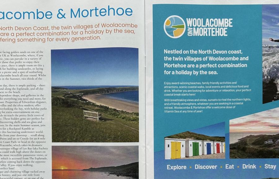 Woolacombe and Mortehoe North Devon Scene magazine 2025